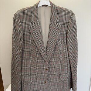 Paul Stuart Sport Coat Houndstooth Pattern, Read for Measurements